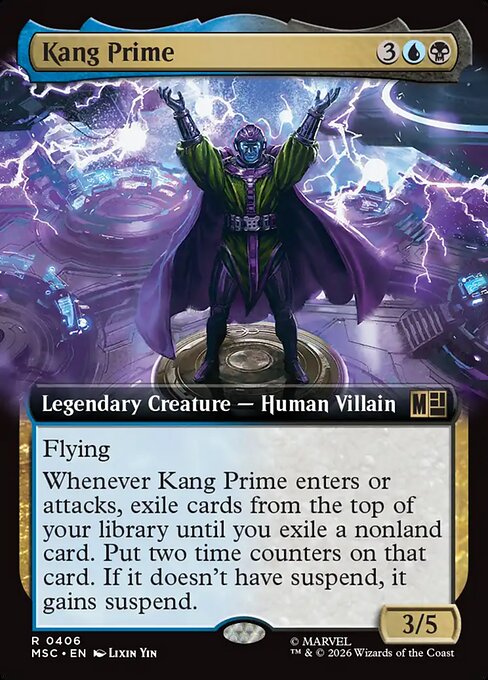 Kang Prime XMSC-406 Rare Near Mint Englisch