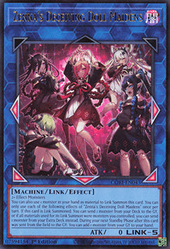 Zenna's Deceiving Doll Maidens (V.1) CORI-EN043 Ultra Rare Good Englisch 1. Auflage