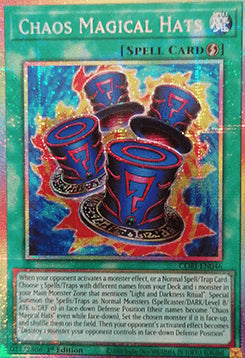 Chaos Magical Hats (V.2) CORI-EN046 Starlight Rare Near Mint Englisch 1. Auflage