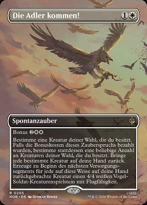 Die Adler kommen! XHOB-205 Rare Excellent Deutsch