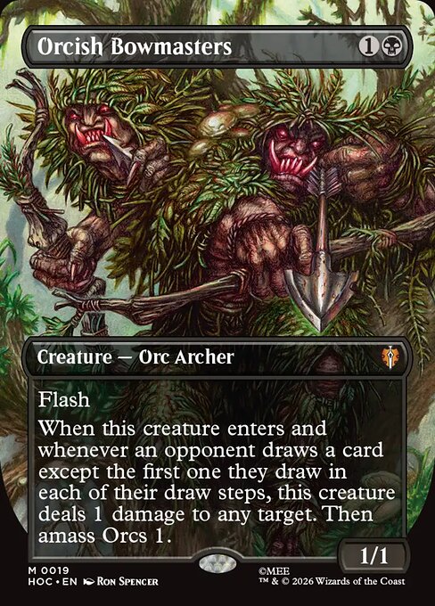 Orcish Bowmasters (V.1) HOC-19 Mythic Near Mint Englisch