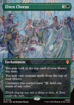 Elfische Gesänge HOC-26 Mythic Near Mint Deutsch