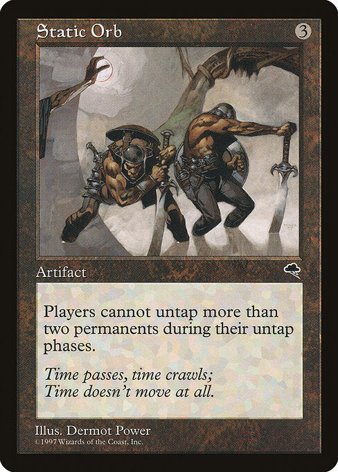 Static Orb TP- Rare Excellent Englisch