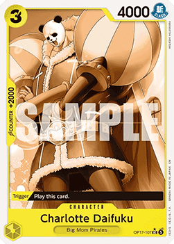 Charlotte Daifuku (OP17-107) (V.2) OP17 Alternate Art Near Mint Englisch