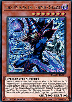 Dunkler Magier, der Diener des Pharao MAMO-DE001 Ultra Rare Near Mint Deutsch 1. Auflage