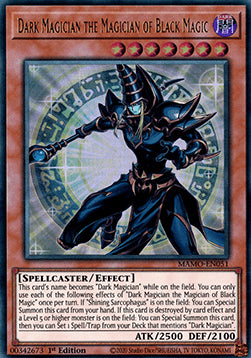 Dunkler Magier, der Magier der schwarzen Magie MAMO-DE051 Ultra Rare Excellent Deutsch 1. Auflage