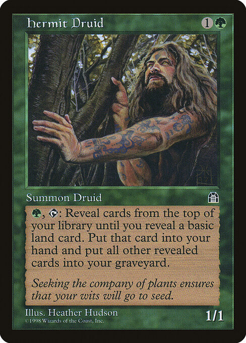 Hermit Druid STH- Rare Excellent Englisch