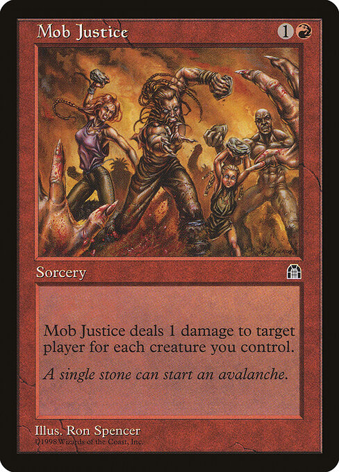 Mob Justice STH- Common Excellent Englisch