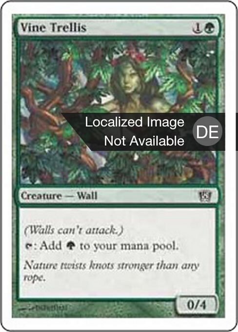 Rankende Reben 8ED-287 Common Light Played Deutsch Foil