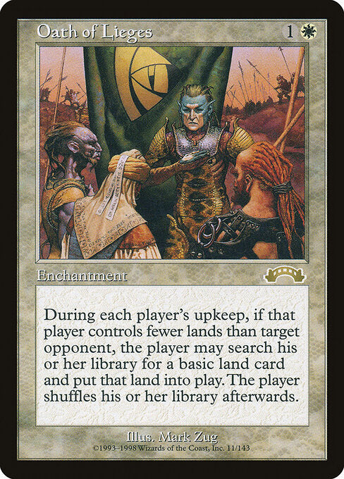 Oath of Lieges EXO-11 Rare Excellent Englisch