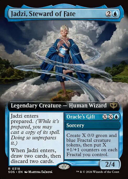 Jadzi, Steward of Fate // Oracle's Gift - Back Face