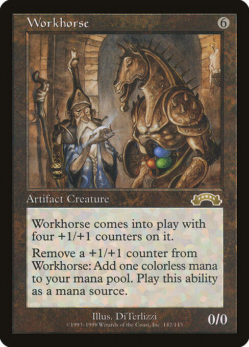Workhorse EXO-142 Rare Light Played Englisch