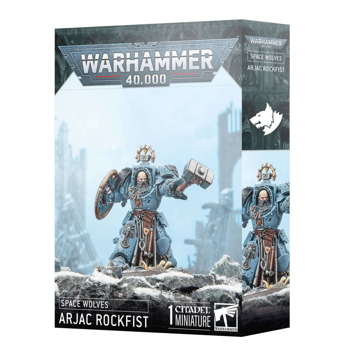 Warhammer 40.000 Space Wolves Arjac Rockfist