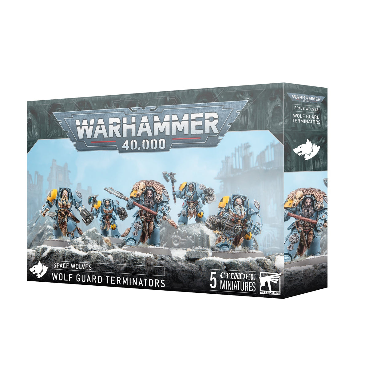 Warhammer 40.000 Space Wolves Wolf Guard Terminators