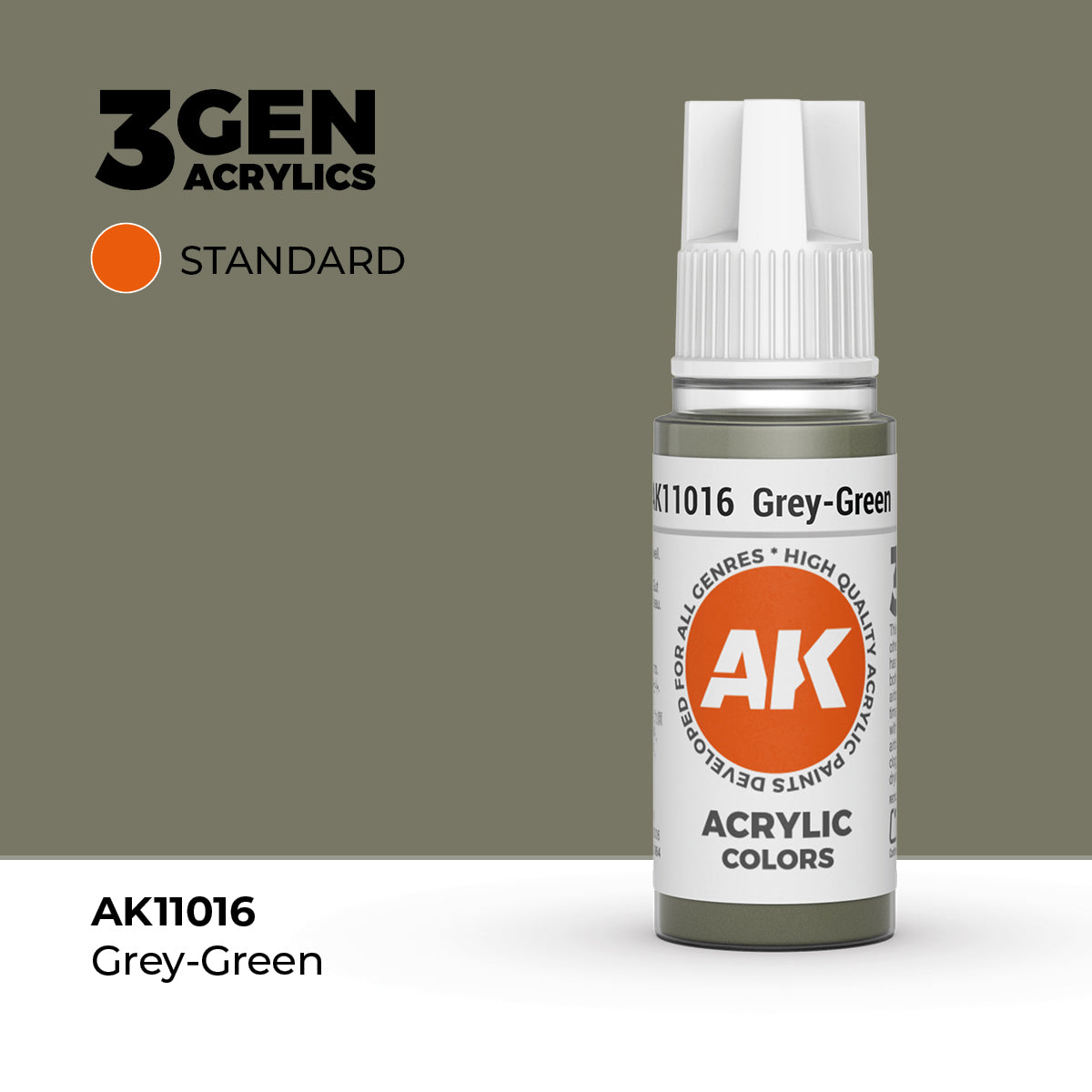 AK Interactive 3GEN Grey-Green 17ml