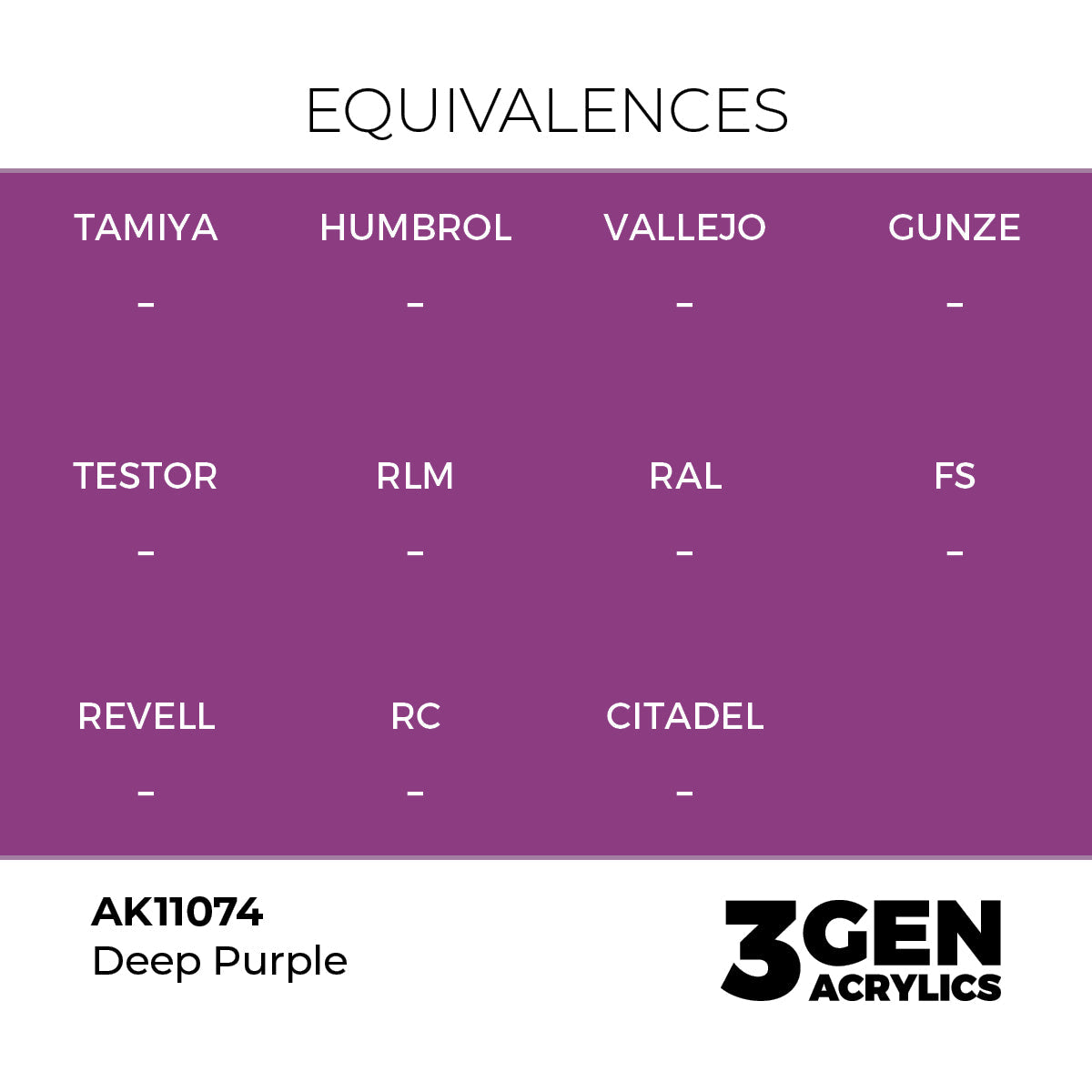 AK Interactive 3GEN Deep Purple 17ml