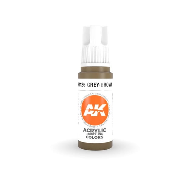 AK Interactive 3GEN Grey Brown 17ml