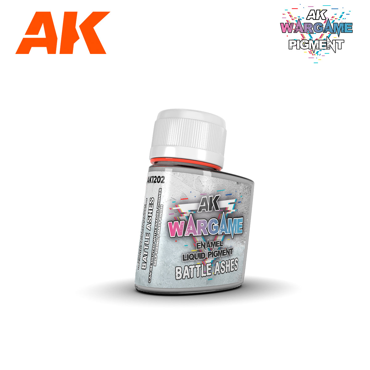 AK Interactive Liquid Pigments Battle Ashes