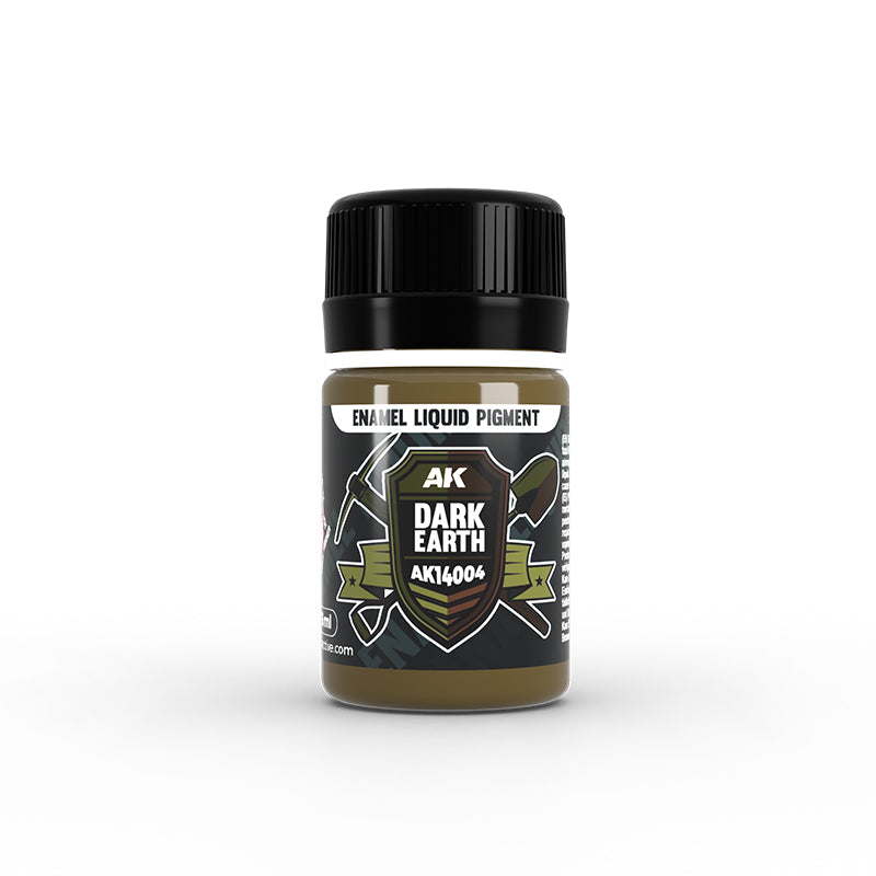 AK Interactive Enamel Liquid Pigments Rubble Dust