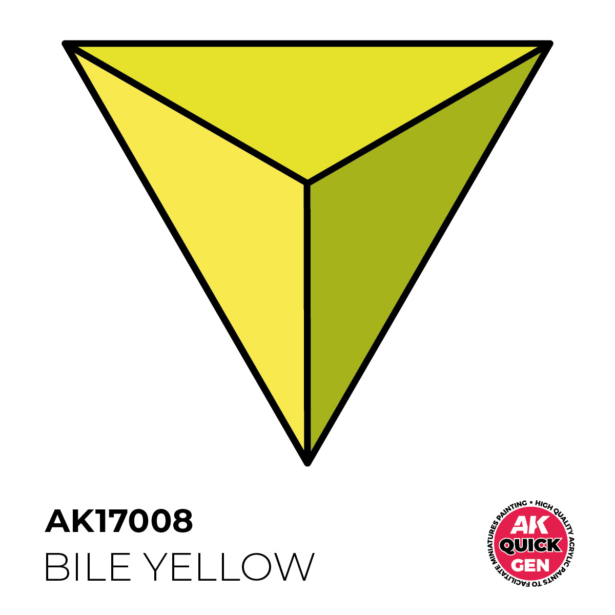 AK Interactive QUICK GEN Bile Yellow