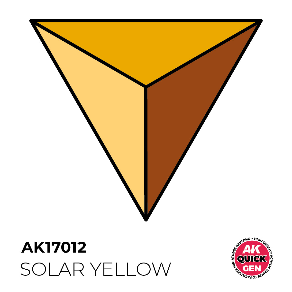 AK Interactive QUICK GEN Solar Yellow