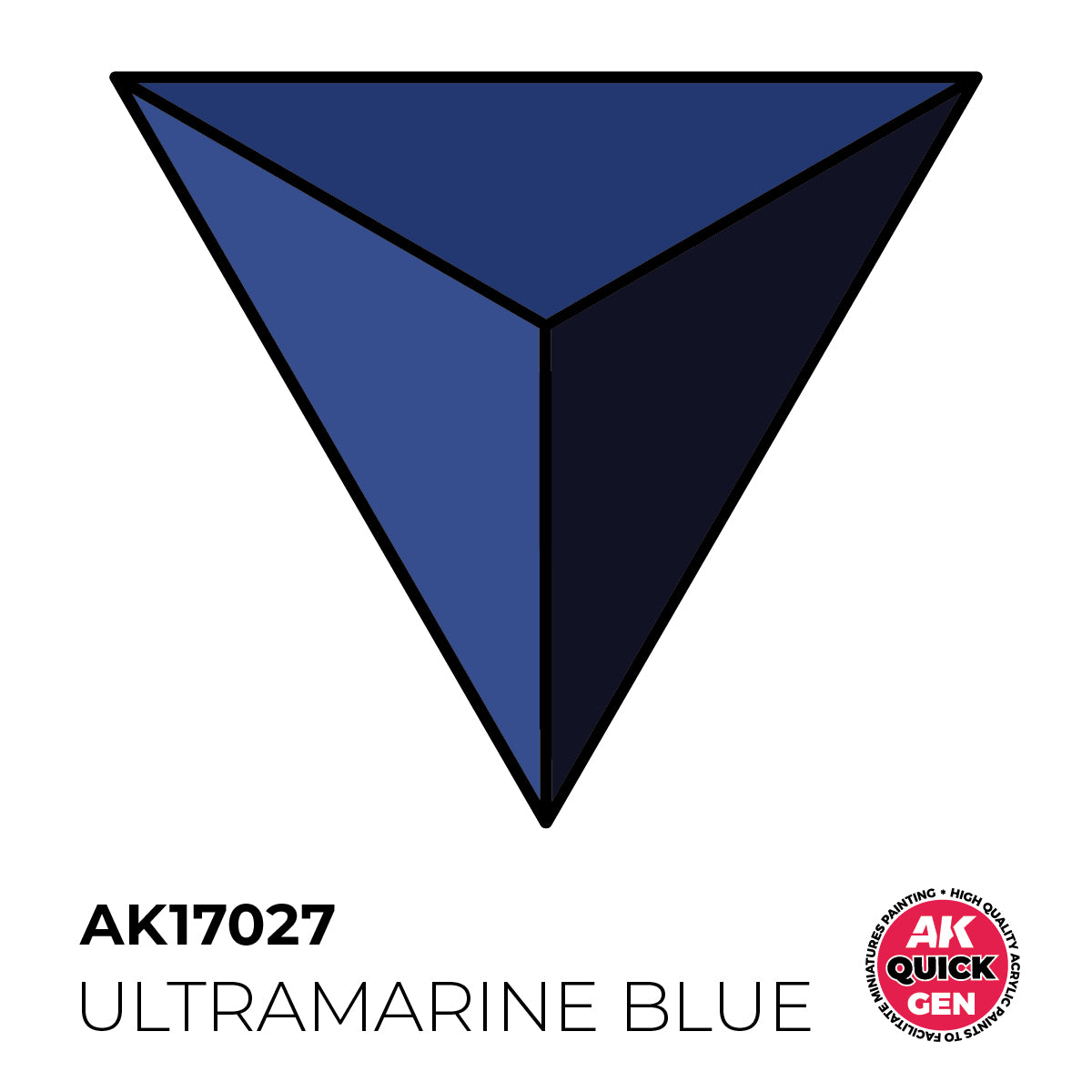 AK Interactive QUICK GEN Ultramarine Blue