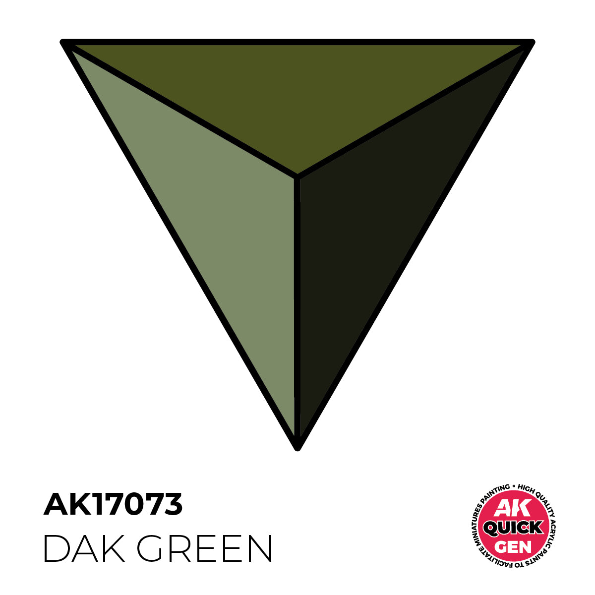 AK Interactive QUICK GEN Dak Green
