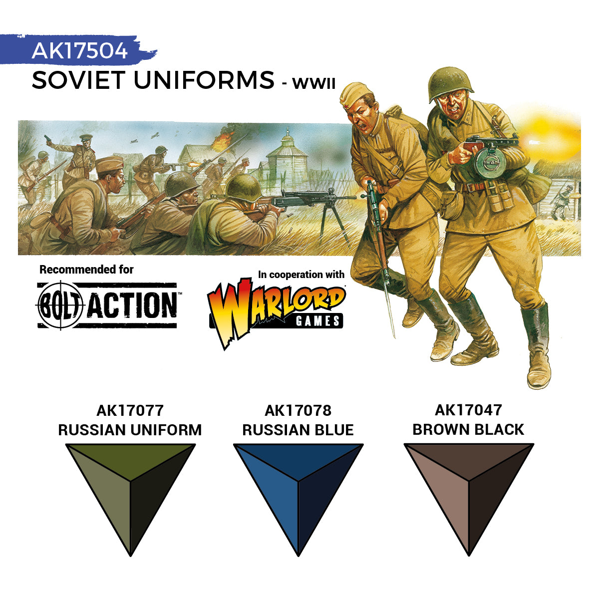 AK Interactive QUICK GEN Soviet Uniforms Set