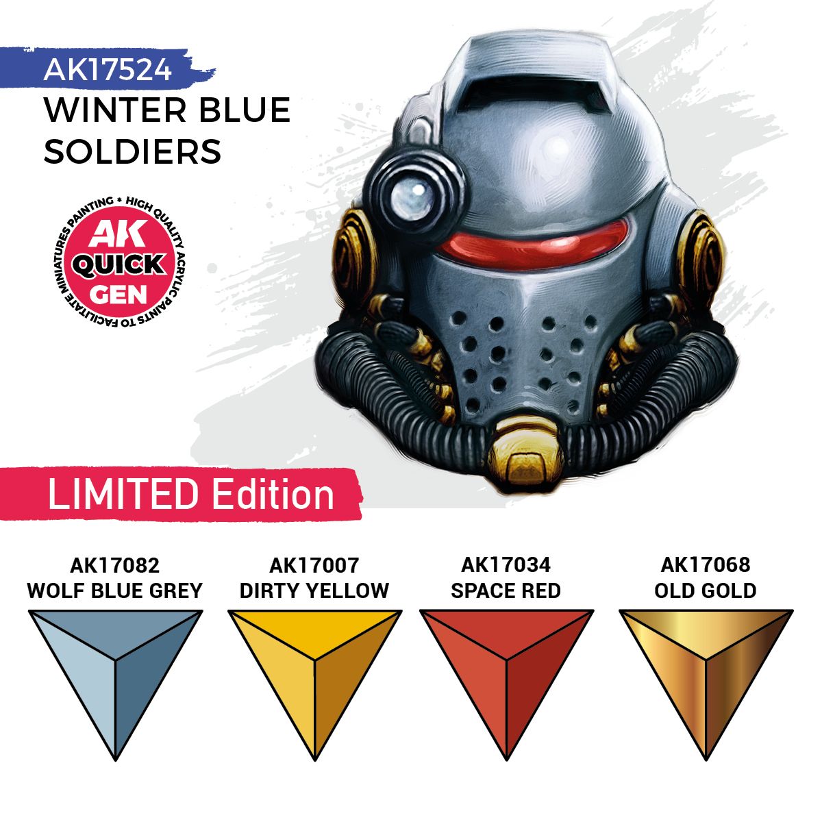 AK Interactive QUICK GEN Winter Blue Soldiers Set