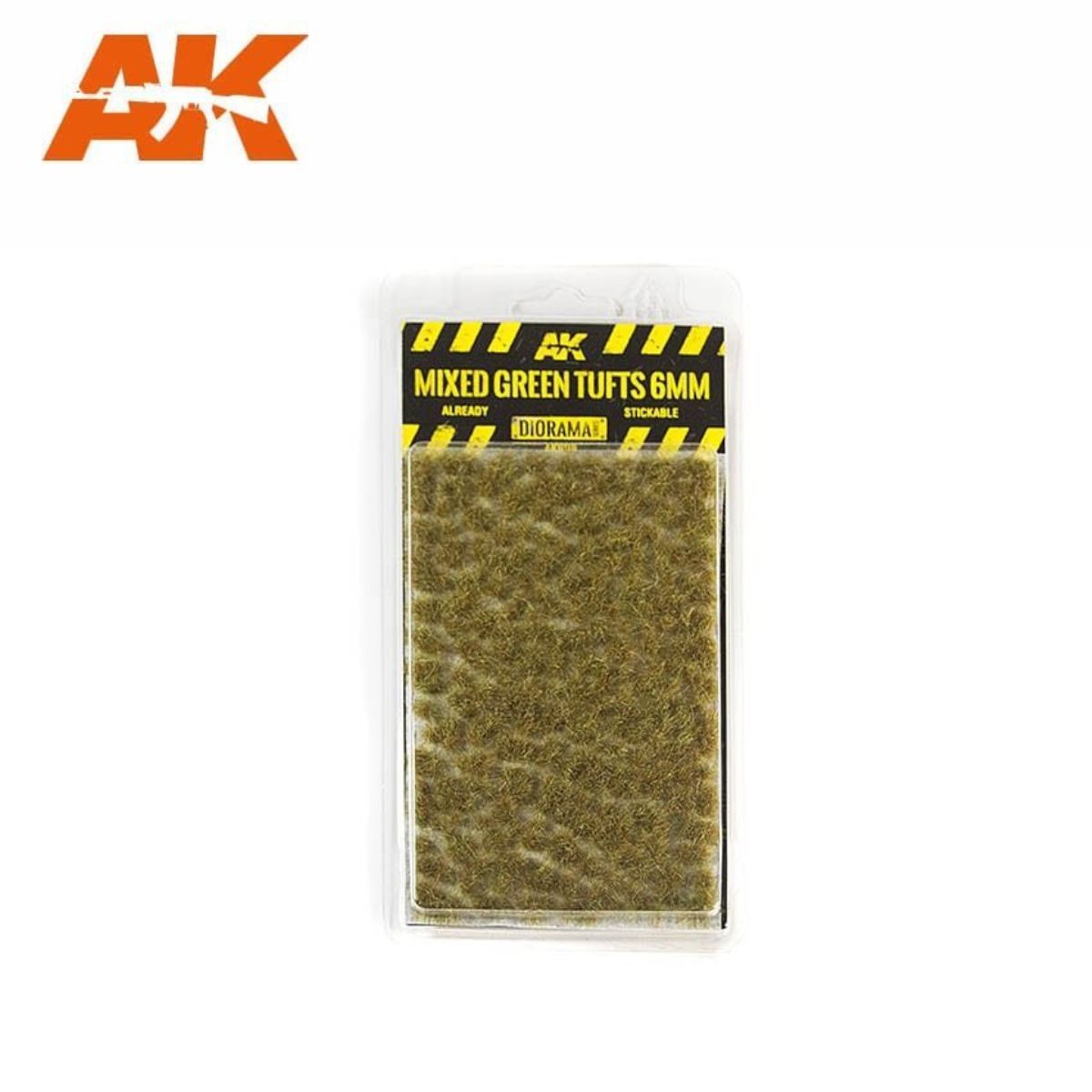 AK Interactive Vegetation Mixed Green Tufts  6mm