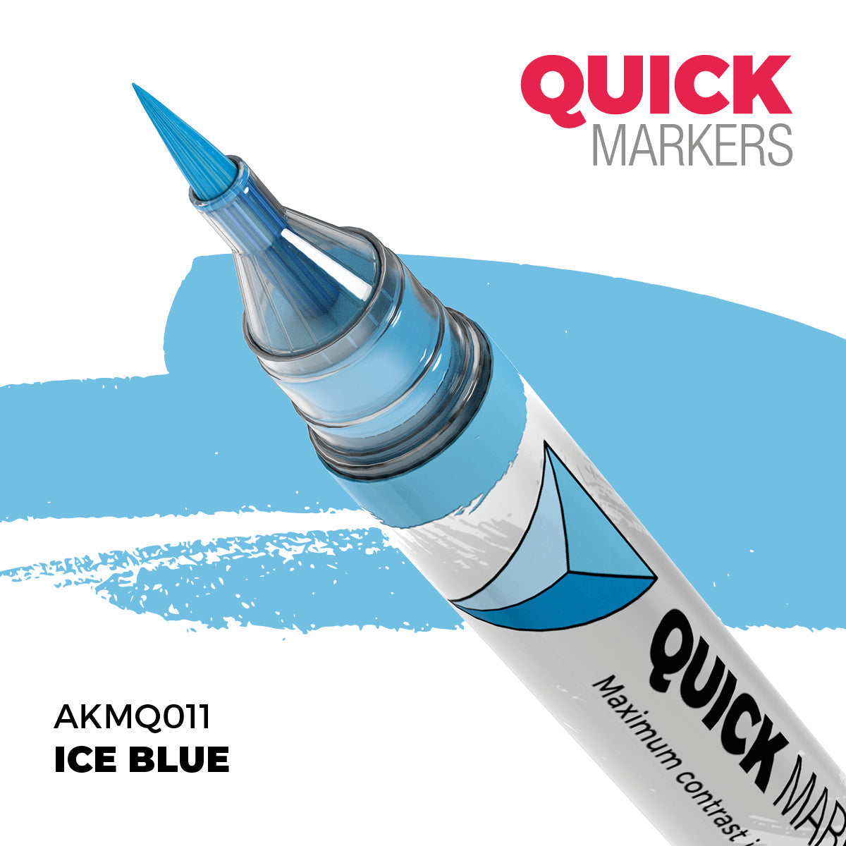 AK Interactive ICE BLUE - QUICK MARKER