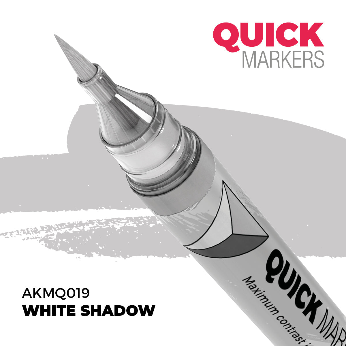 AK Interactive WHITE SHADOW - QUICK MARKER