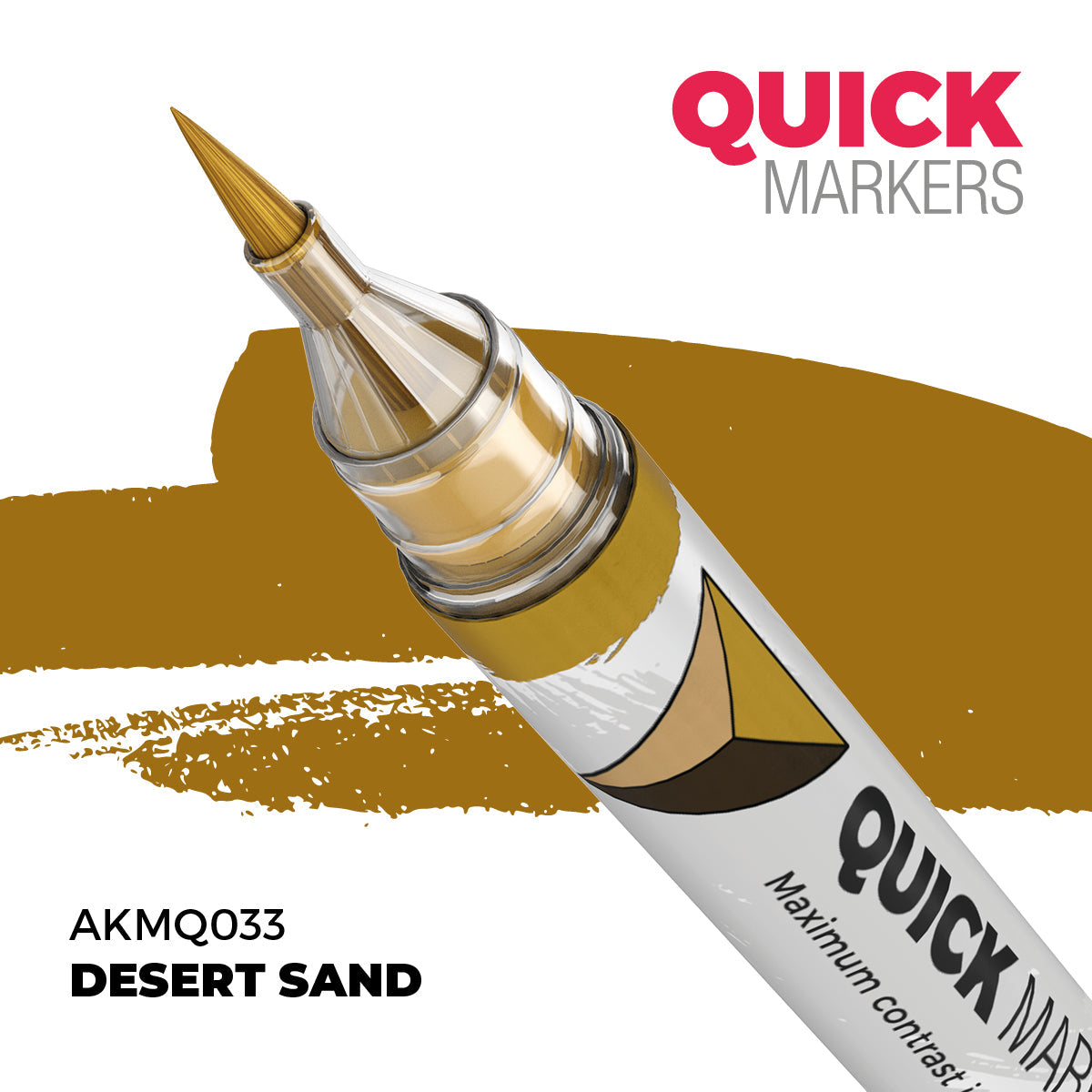 AK Interactive DESERT SAND - QUICK MARKER