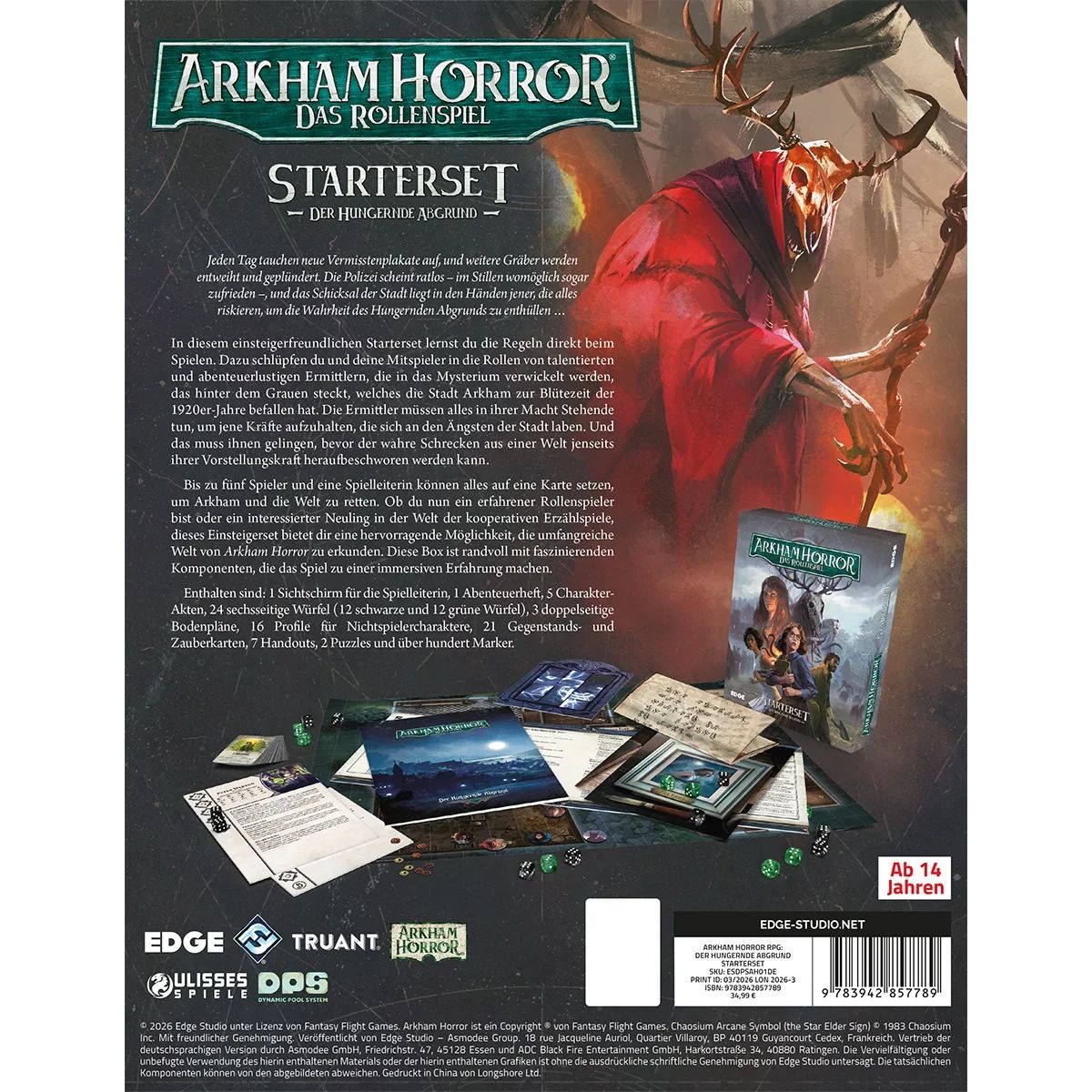 Arkham Horror Starterset Der Hungernde Abgrund