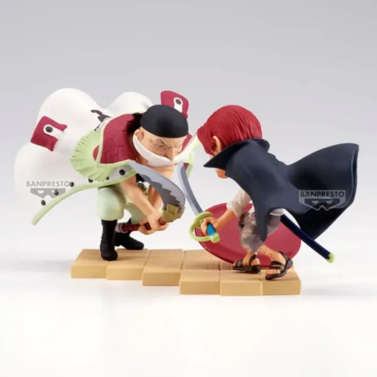 One Piece Edward Newgate vs Shanks World Collectable Log Stories Figur (13cm)