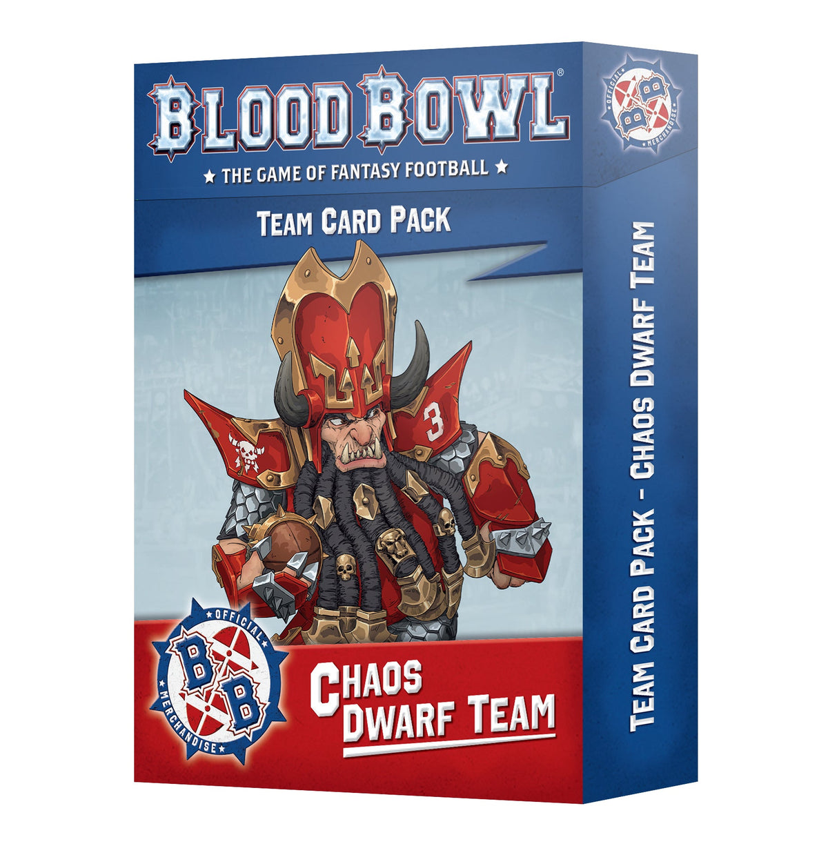 Blood Bowl Team Card Pack Chaos Dwarf Cards
