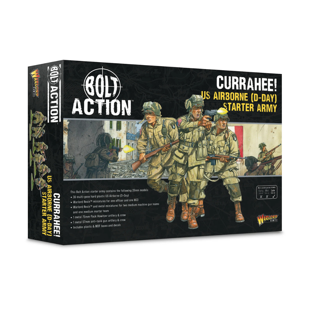 Bolt Action Currahee! US Airborne (D-Day) Starter Army