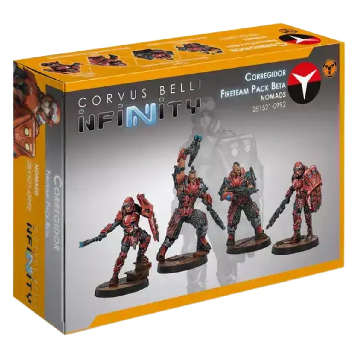 Corvus Belli Infinity Nomads Corregidor Fireteam Pack Beta