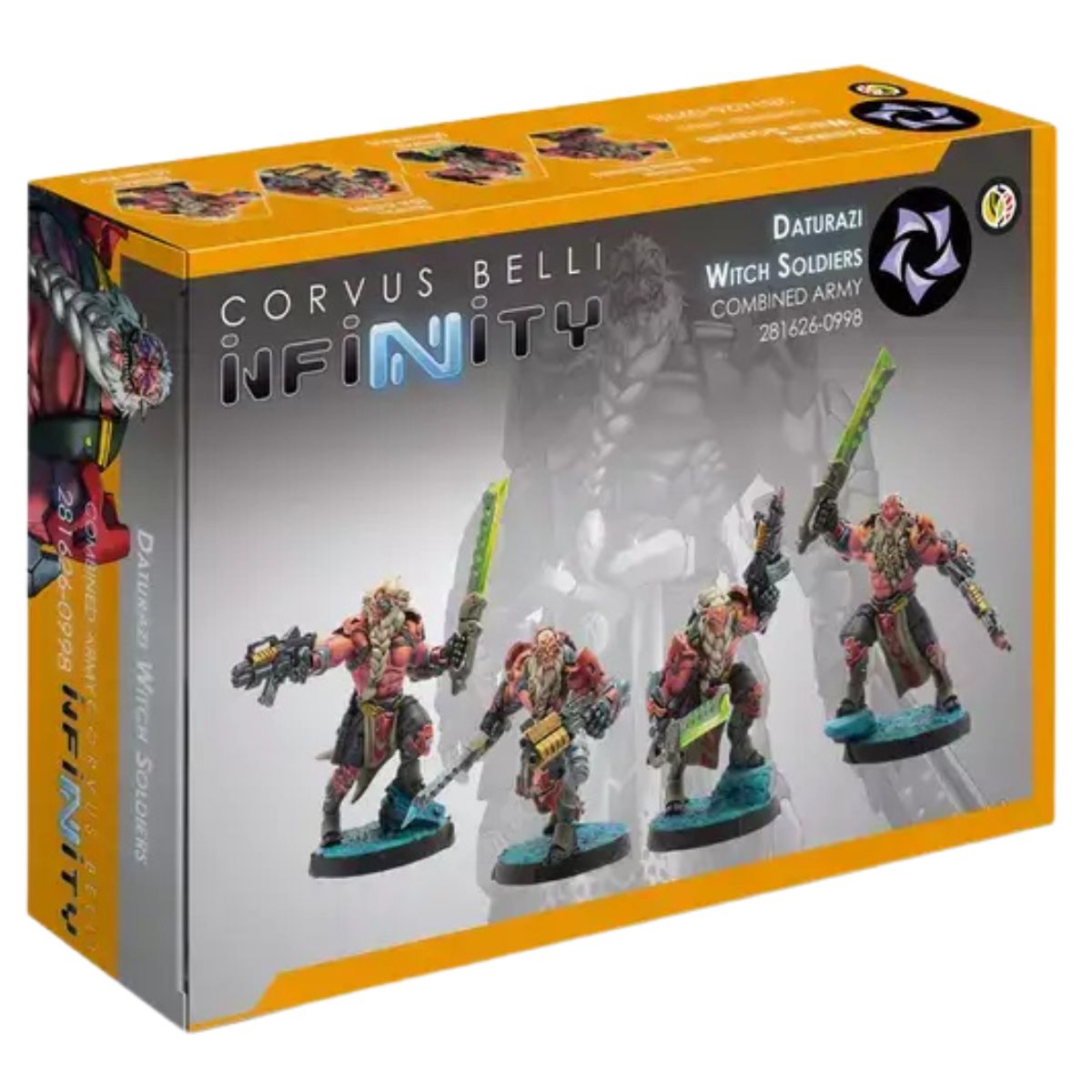 Corvus Belli Infinity Combined Army Daturazi Witch Soldiers