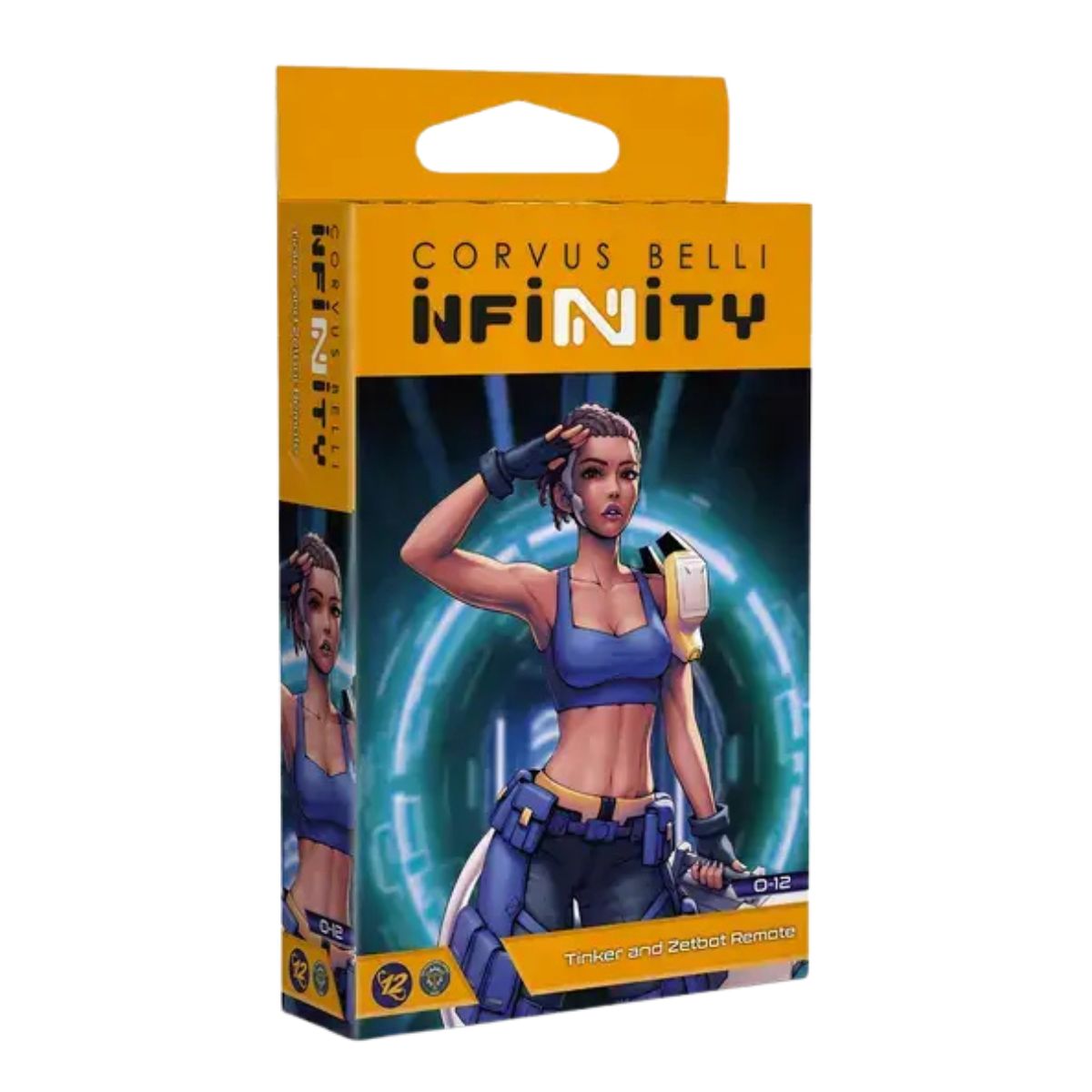 Corvus Belli Infinity O-12 Tinker and Zetbot Remote