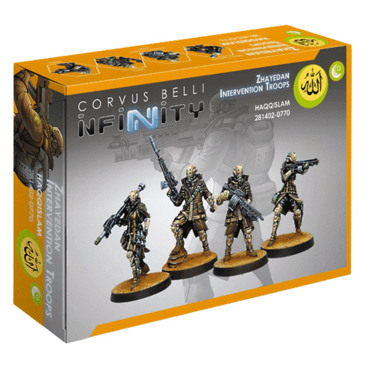 Corvus Belli Infinity Haqqislam  Zhayedan Intervention Troops
