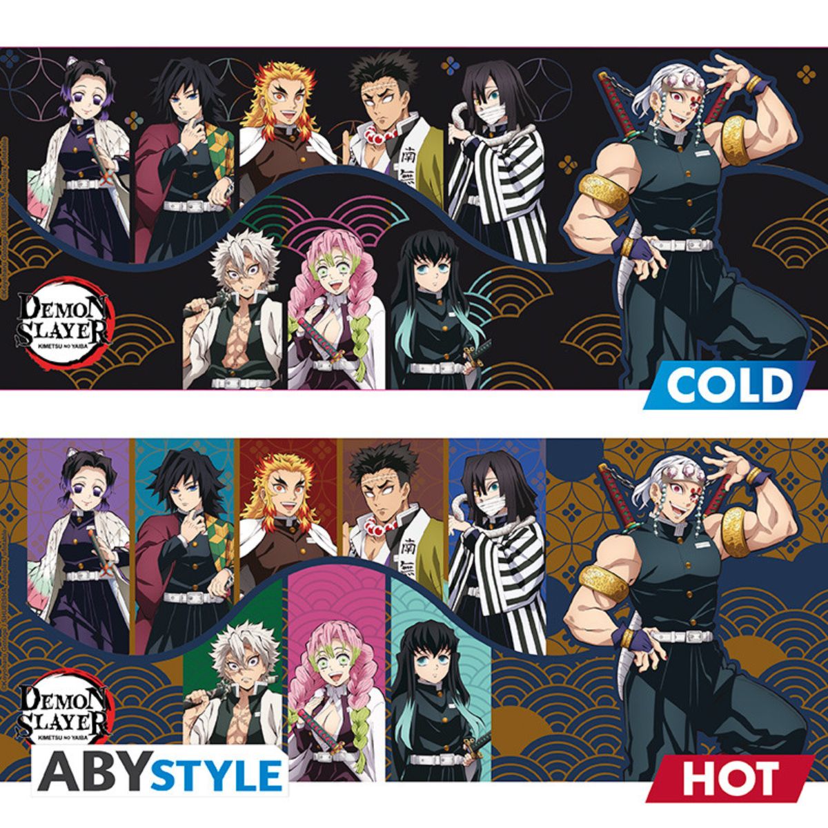 Demon Slayer Tasse Heatchange 460ml Hashira Season 2