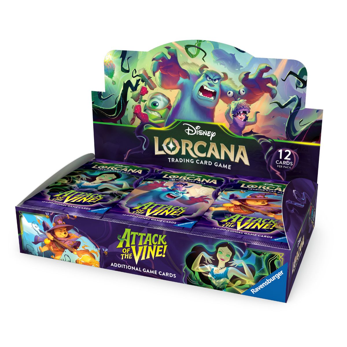 Disney Lorcana Attack of the Vine! Display (24 Booster) Englisch
