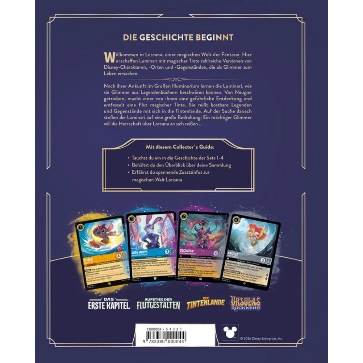 Disney Lorcana Trading Card Game Collector Guide Englisch