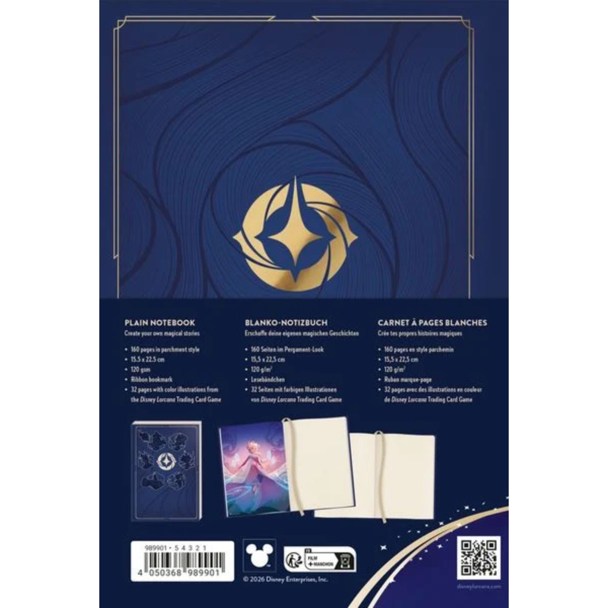 Disney Lorcana Trading Card Game Notebook