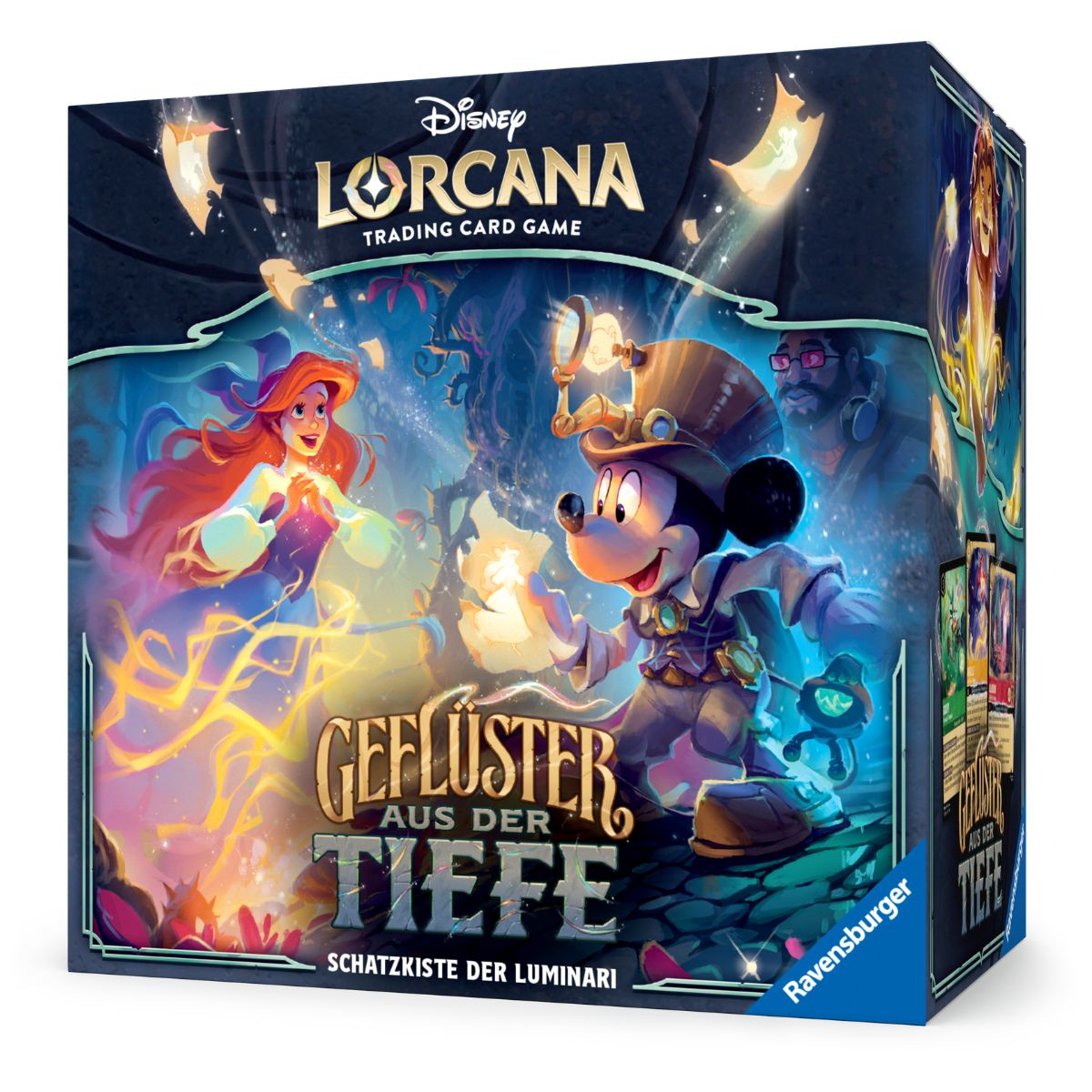 Disney Lorcana Geflüster aus der Tiefe Schatzkiste der Luminari Deutsch