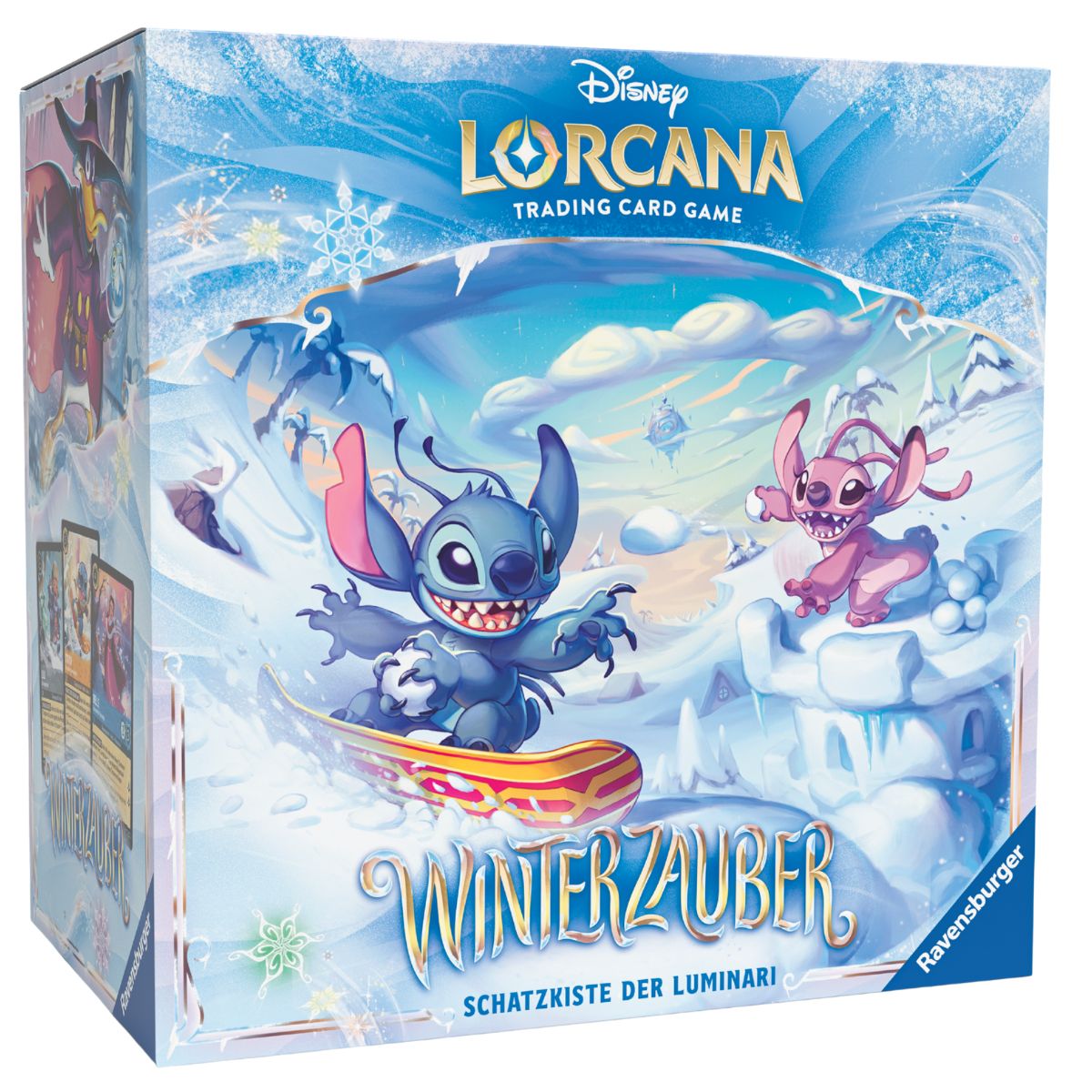 Disney Lorcana Winterzauber Schatzkiste der Luminari Deutsch