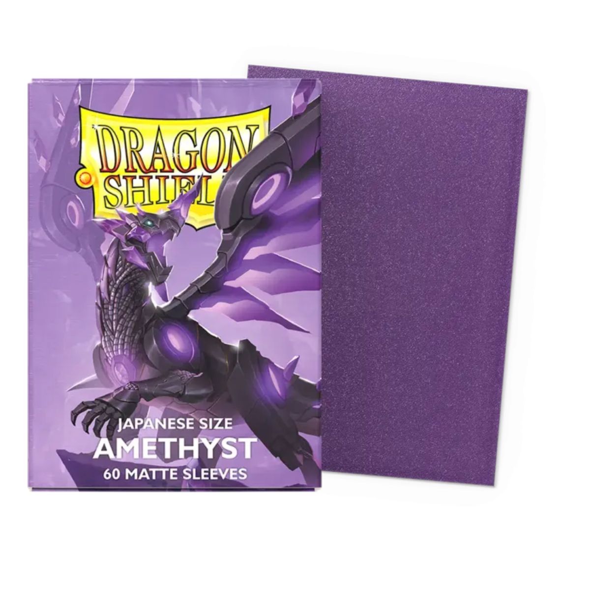 Dragon Shield Japanese Size Matte Sleeves - Amethyst (60 Sleeves)