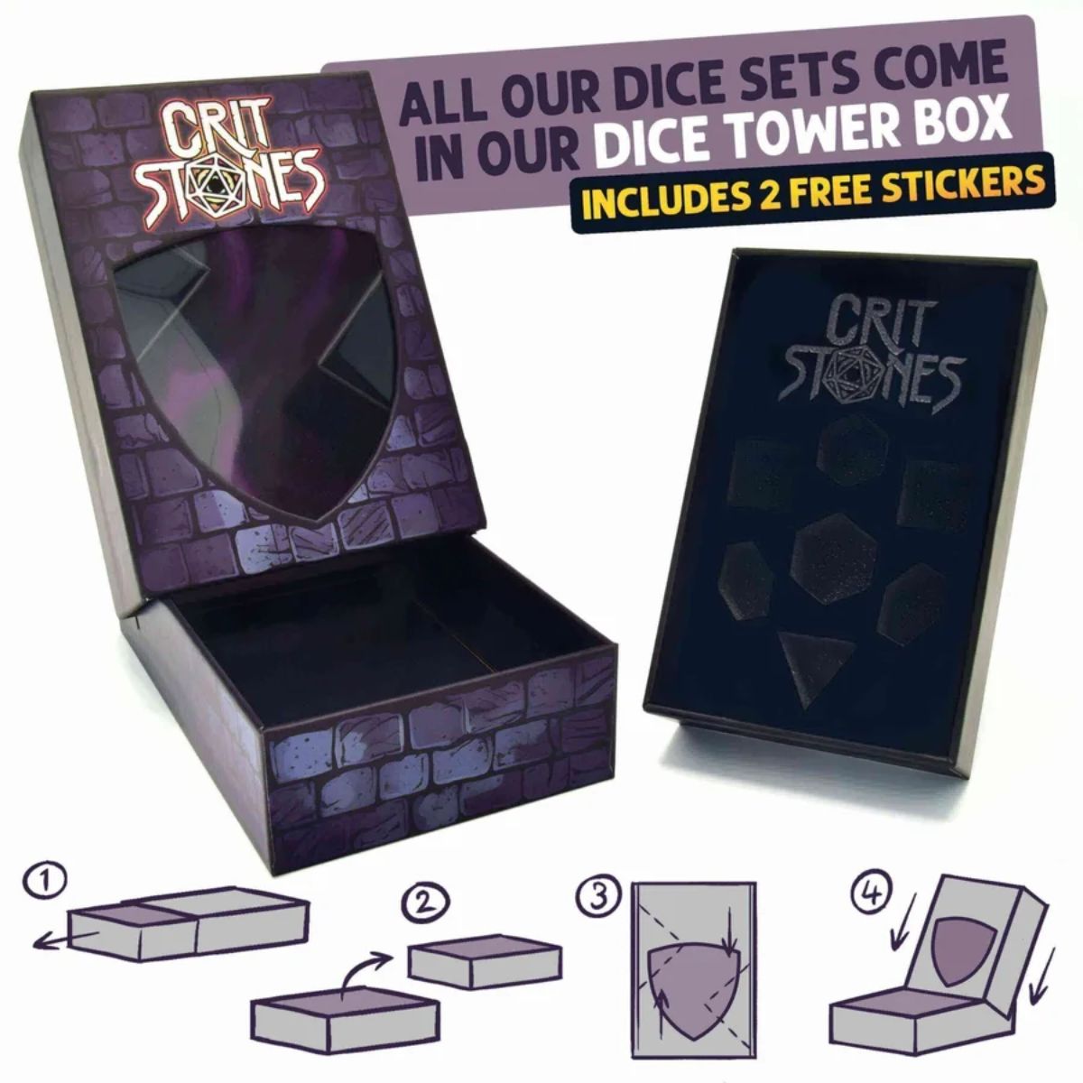 Fire Dragon'S Gaze Floating Eye Rpg Dice Set