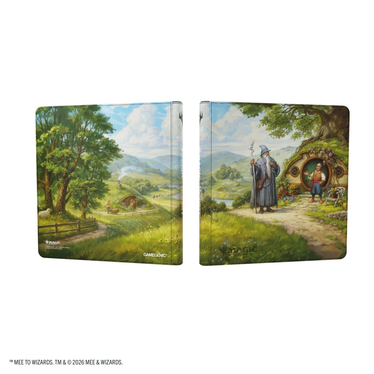 Gamegenic Magic: The Gathering The Hobbit Zip-Up Album 24-Pocket The Shire